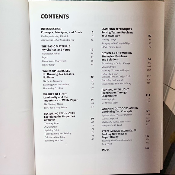 Watercolor Art Book - “How to Make a Watercolor Paint Itself” by Nita Engle - Picture 7 of 9